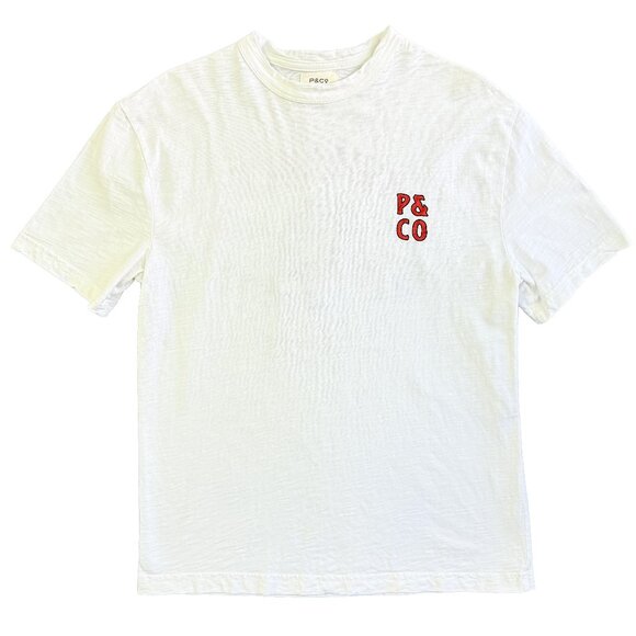 P&CO Romance Ain’t Dead Tee White Extra Small Skeleton Graphic T-Shirt - Picture 1 of 10